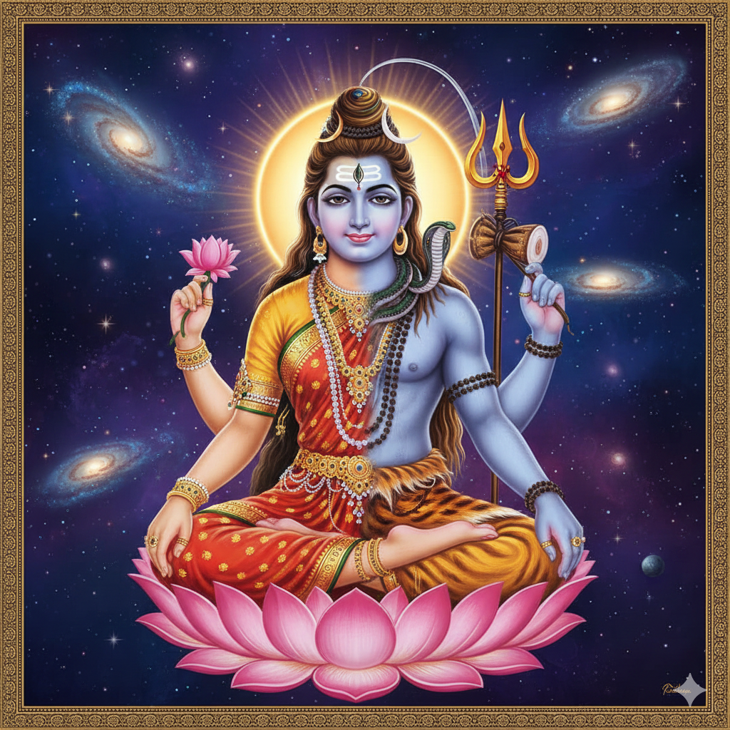 शिव-शक्ति यंत्र: ब्रह्मांडीय संतुलन, विज्ञान और सफलता का दिव्य द्वार