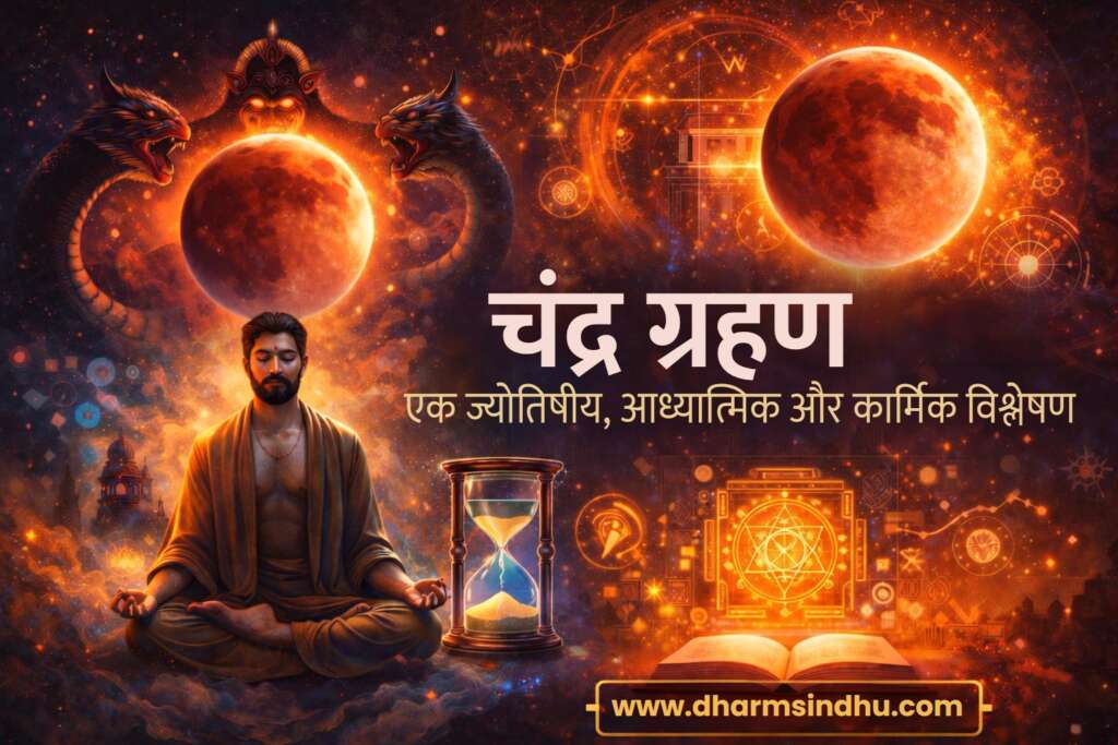 आगामी चंद्र ग्रहण 2026: एक ज्योतिषीय, आध्यात्मिक और कार्मिक विश्लेषण