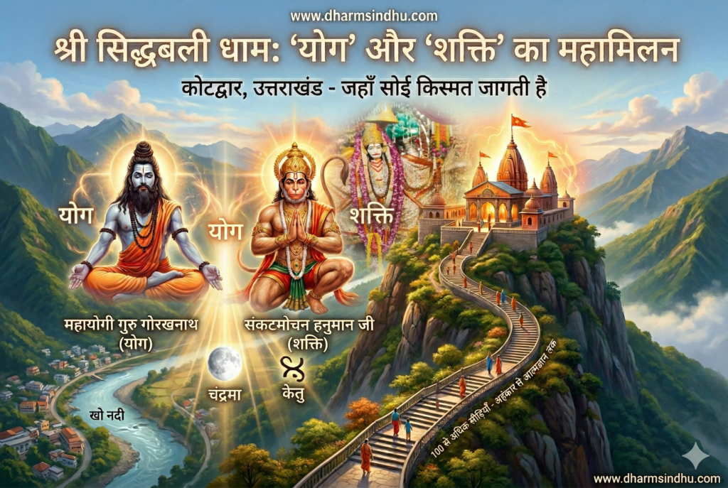 श्री सिद्धबली धाम: जहाँ ‘योग’ और ‘शक्ति’ के मिलन से होता है सोई हुई किस्मत का उदय