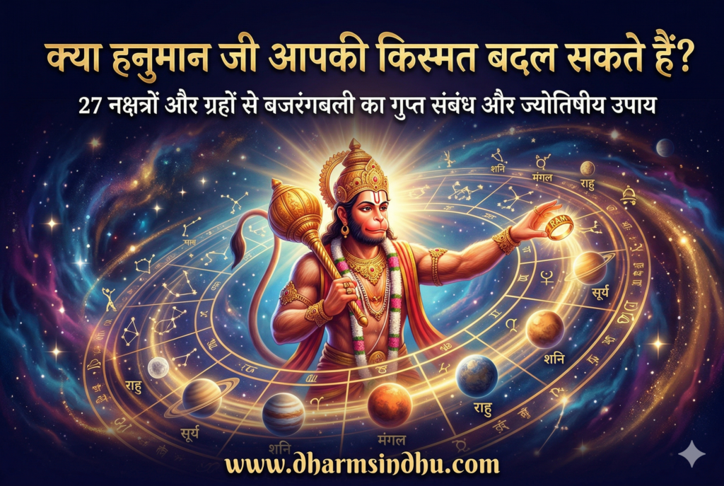 क्या आपकी किस्मत बदल सकते हैं हनुमान जी? जानिए 27 नक्षत्रों और ग्रहों से बजरंगबली का गुप्त संबंध!