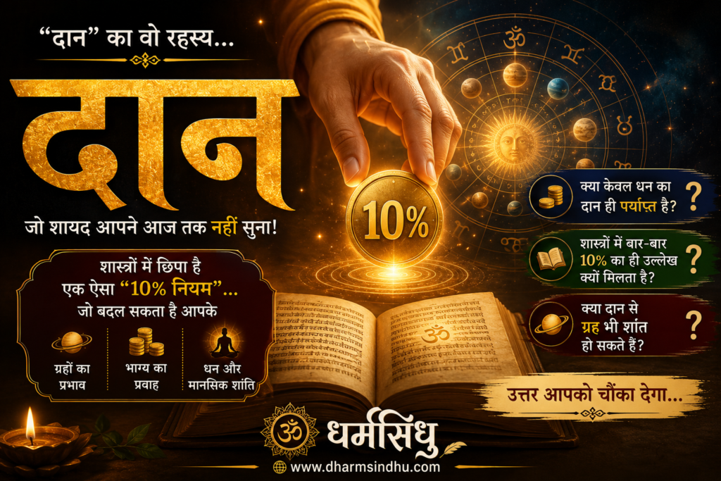 “दान” शब्द का वास्तविक ज्योतिषीय और आध्यात्मिक रहस्य, जो आपने पहले कभी नहीं सुना होगा  