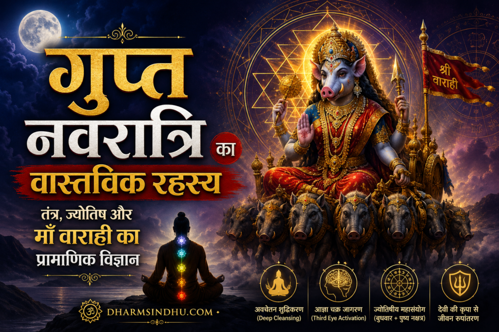 “गुप्त नवरात्रि” का गुप्त अर्थ और उसका प्रामाणिक विज्ञान
