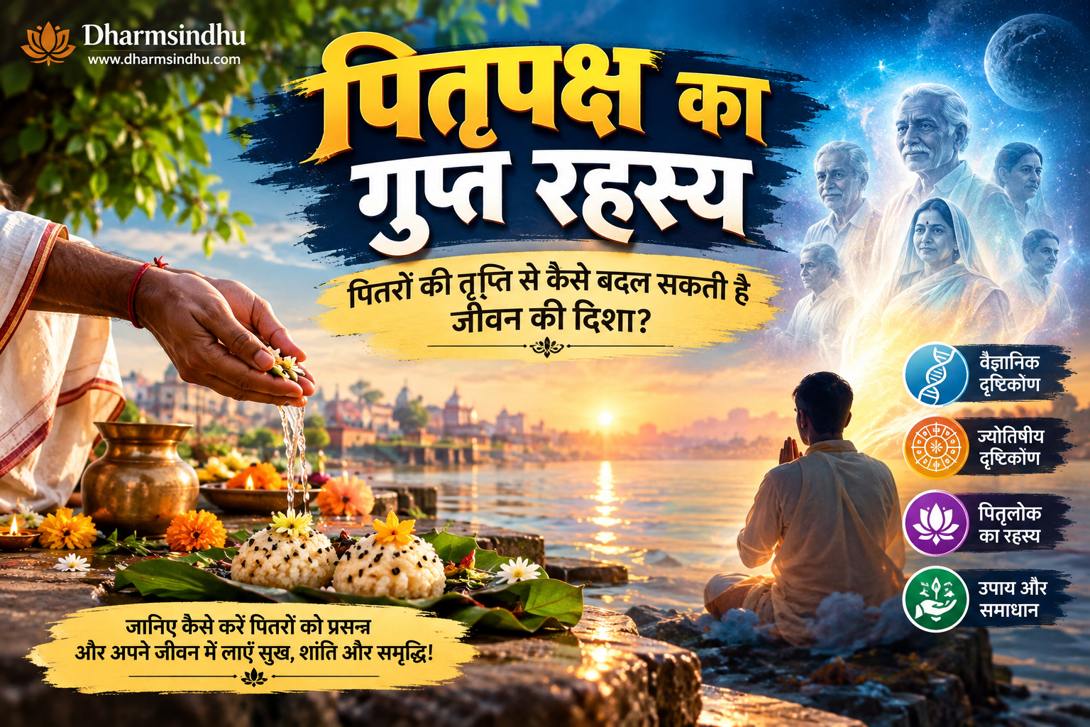 पितृपक्ष का गुप्त रहस्य: पितरों की तृप्ति से कैसे बदल सकती है जीवन की दिशा?